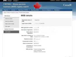 持有加拿大MSB牌照可以上外匯天眼嗎？